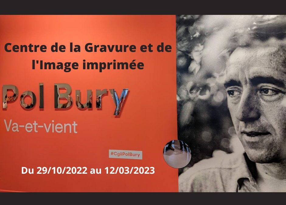 Exposition Pol Bury au Centre de la Gravure et de l’Image imprimée de La Louvière