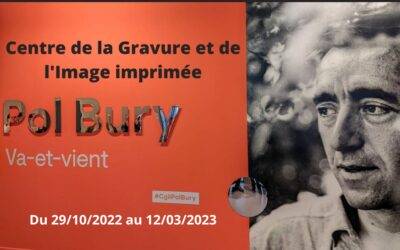 Exposition Pol Bury au Centre de la Gravure et de l’Image imprimée de La Louvière