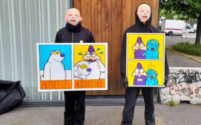 À la rencontre de Paul Honvo : Un artiste pop et son mouton Moogy