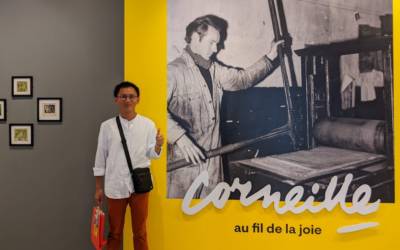 Corneille au fil de la joie : Une exposition haute en couleurs estivales