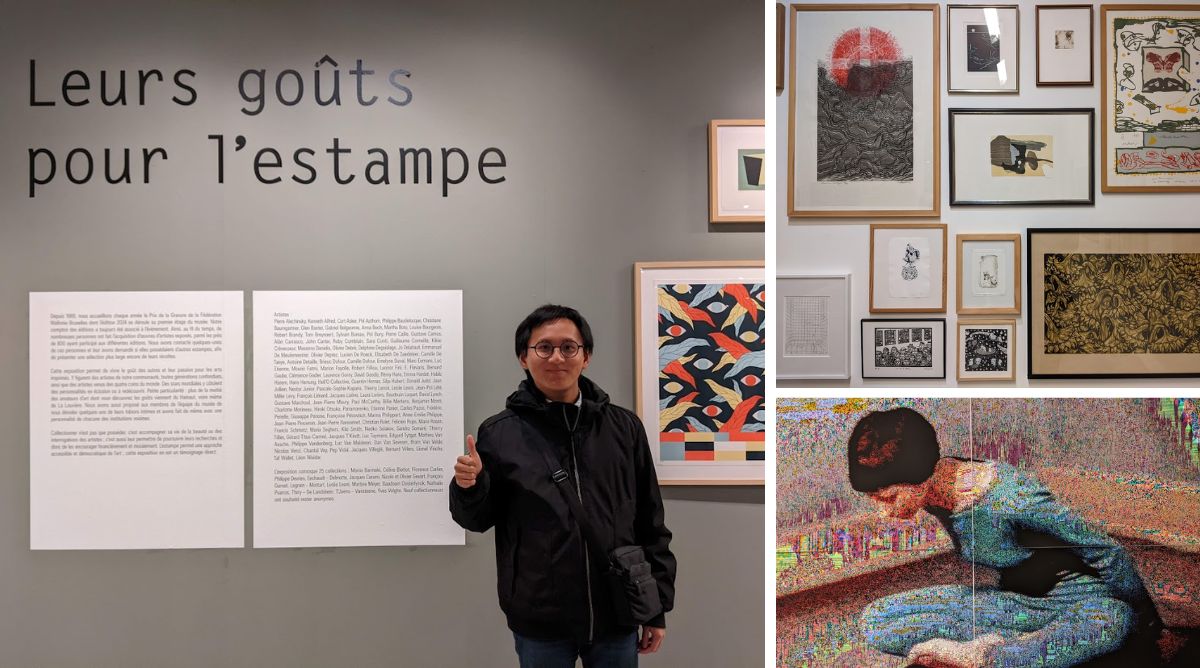 Blogdelart.be visite de l'expo leur gout pour l'Estampe à La Louvière