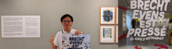 expo des ailes pour estampres et brecht evens centre de la gravure à La Louviere