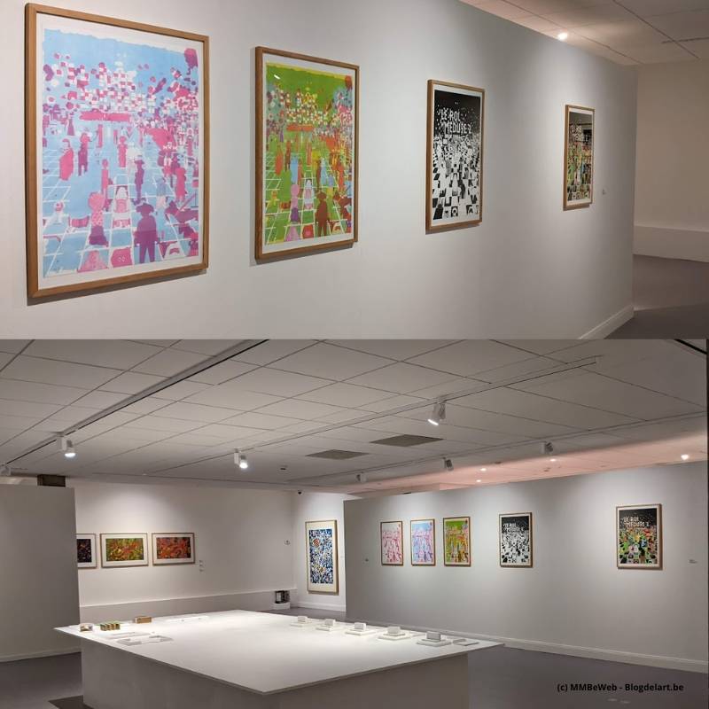 oeuvres de Brecht Evens Blog de l'art Centre de la gravure La Louviere brecht evens centre de la gravure à La Louviere