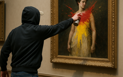 Quand l’art devient le théâtre de la contestation : comprendre les récentes profanations d’œuvres dans les musées