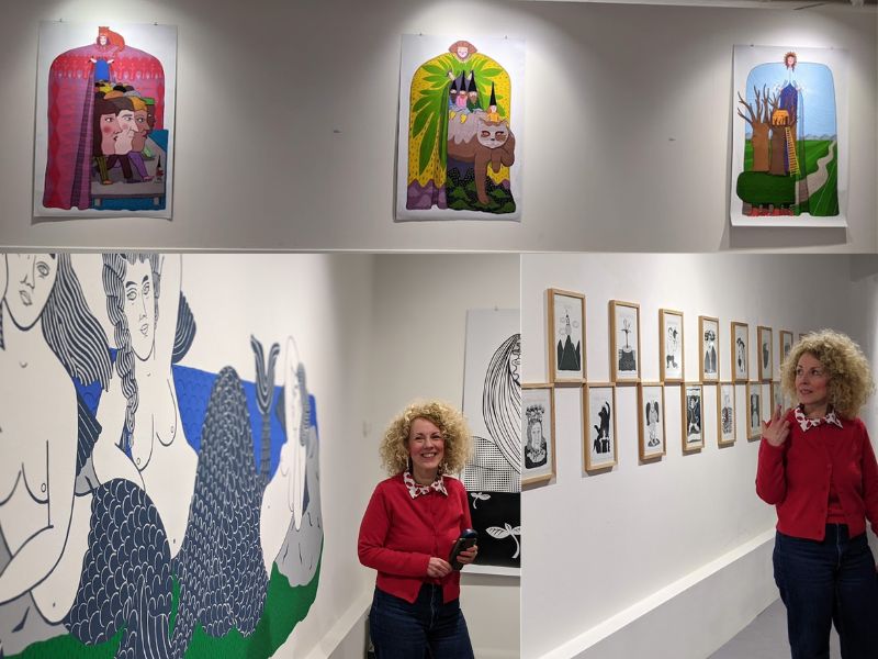 Exposition Sara Conti à La Louvière