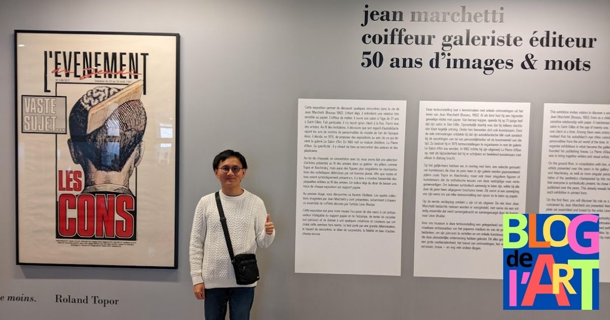 Reportage blog de l'art expo Jean Marchetti Centre de la Gravure La Louviere