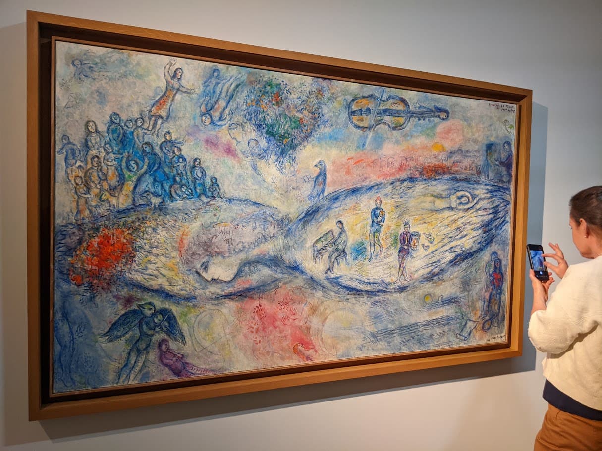 expo Chagall à Mons