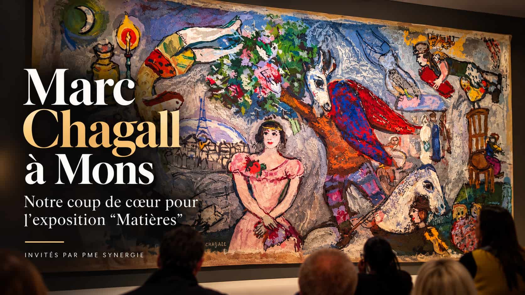 article de Blog de l'art sur Expo Chagall à Mons tous les détails et biographie de Chagall